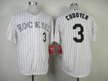 Michael Cuddyer Colorado Rockies white jersey