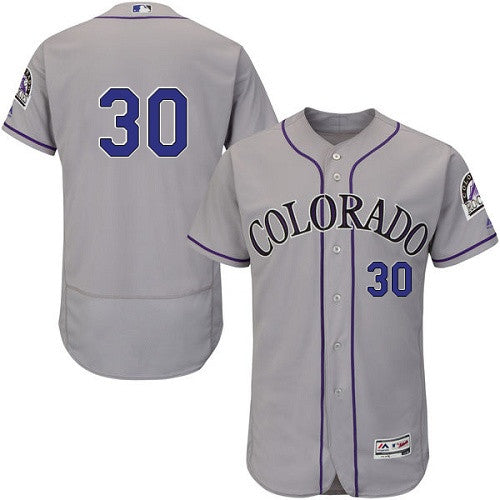 Jason Motte Colorado Rockies gray jersey