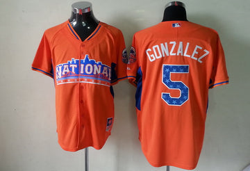 Gonzalez Colorado Rockies orange jersey