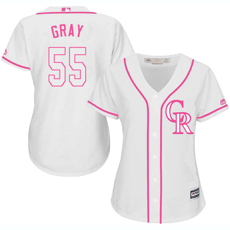 Jon Gray Colorado Rockies white jersey