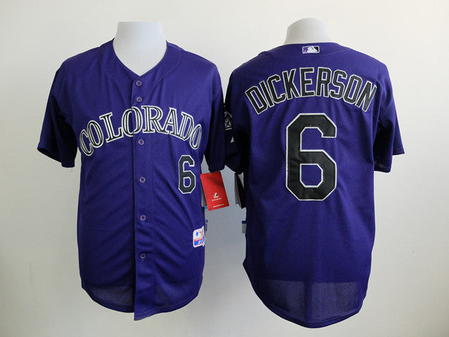 Dickerson Colorado Rockies purple jersey