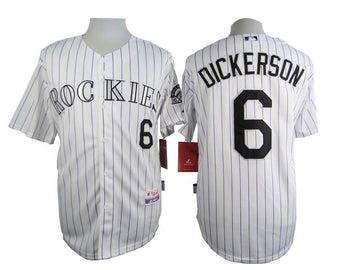 Dickerson Colorado Rockies white jersey