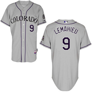 DJ LeMahieu Colorado Rockies grey jersey