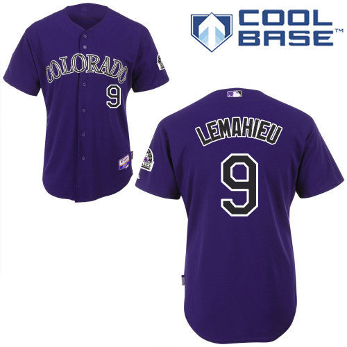 DJ LeMahieu Colorado Rockies purple jersey
