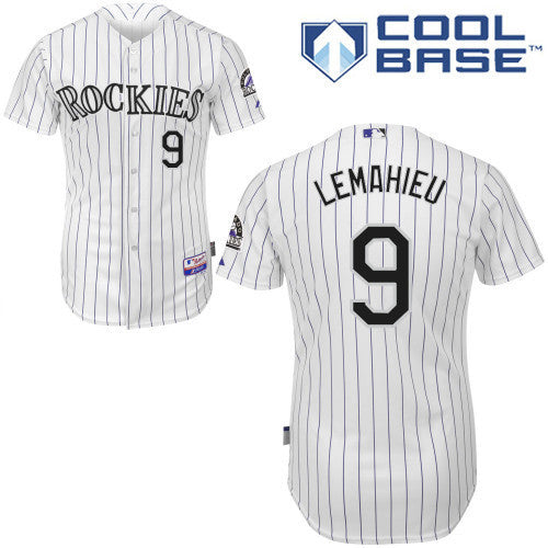 DJ LeMahieu Colorado Rockies white jersey
