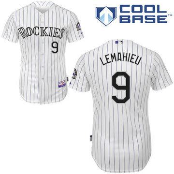 DJ LeMahieu Colorado Rockies white jersey