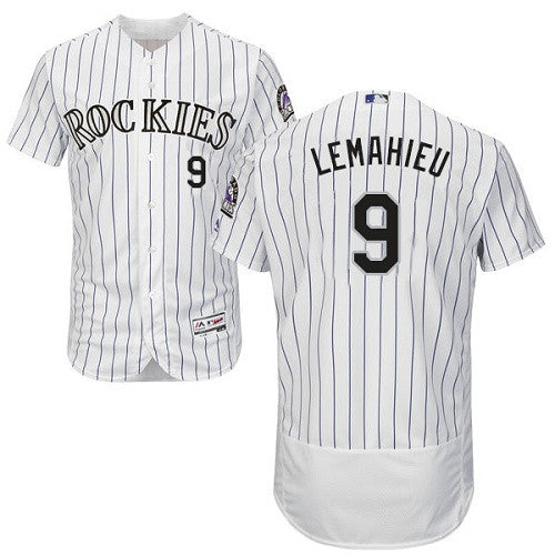 DJ Lemahieu Colorado Rockies white jersey