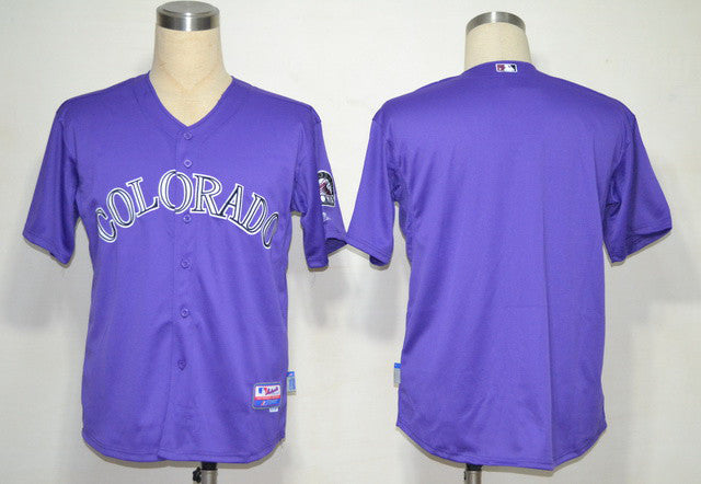 Colorado Rockies purple jersey