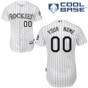 Colorado Rockies white jersey
