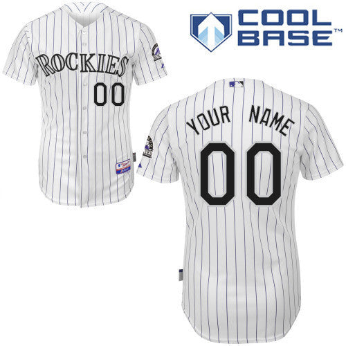 Colorado Rockies white jersey