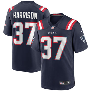 Rodney Harrison New England Patriots navy Game jersey