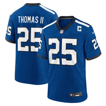 Rodney Thomas Ii Indiana Nights Indianapolis Colts royal Alternate jersey