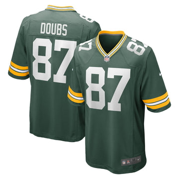 Romeo Doubs Green Bay Packers green Game jersey