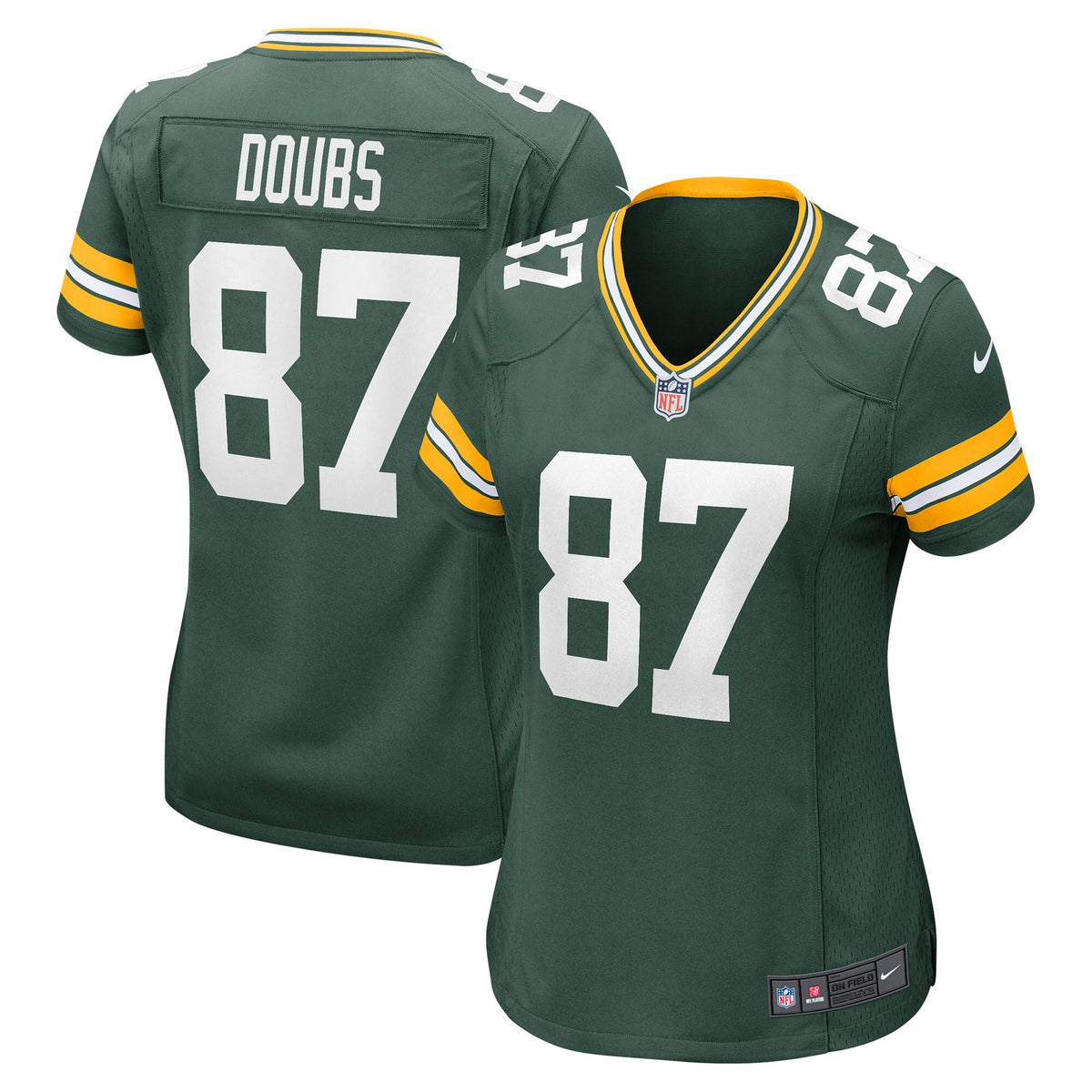 Romeo Doubs Green Bay Packers green jersey