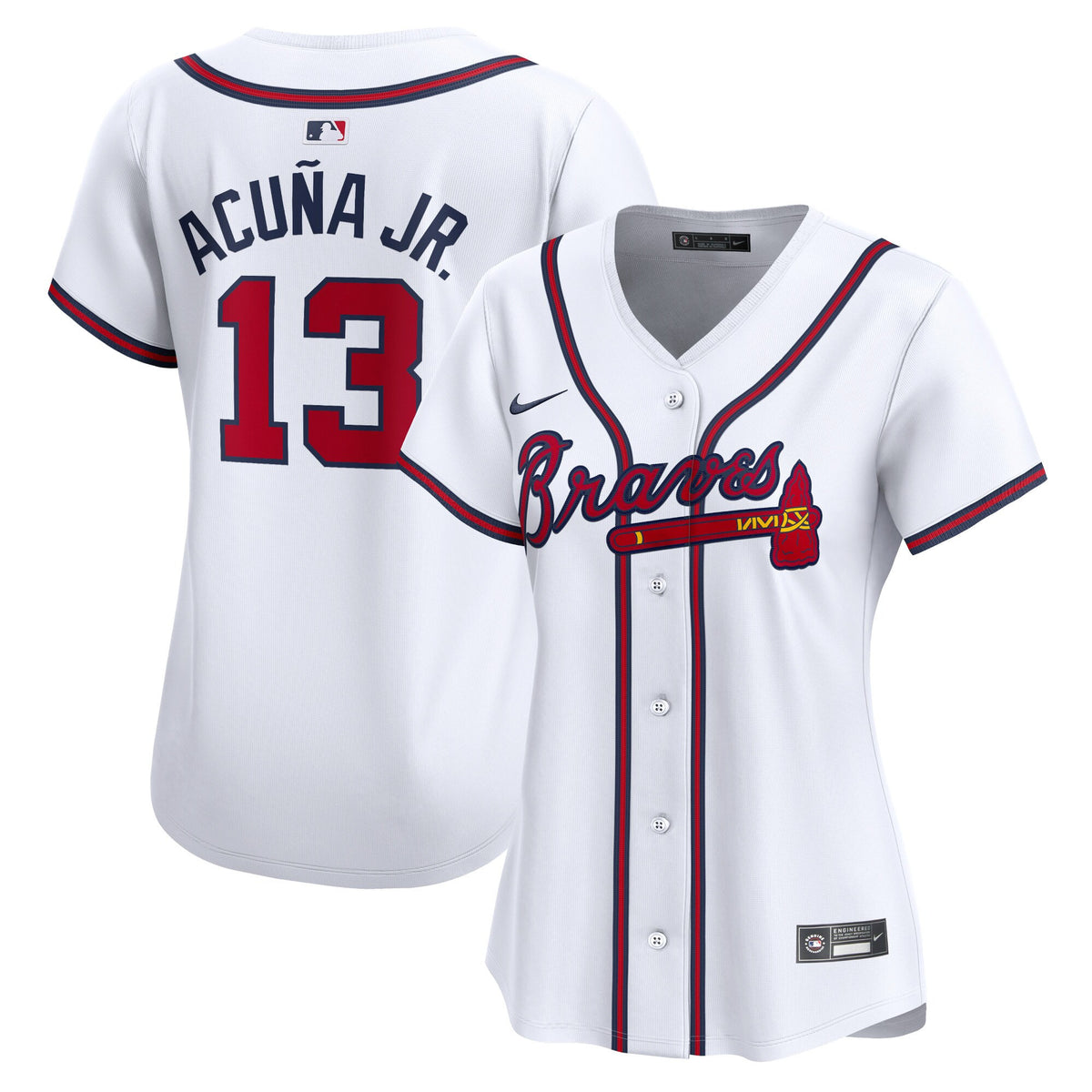 Ronald Acuna Atlanta Braves white Limited jersey