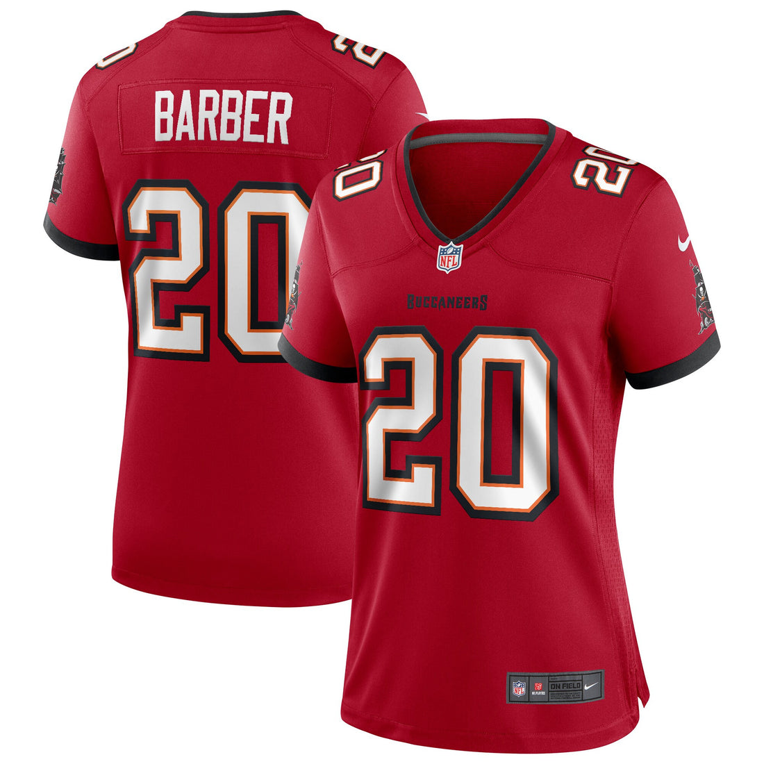 Ronde Barber Tampa Bay Buccaneers red Game jersey
