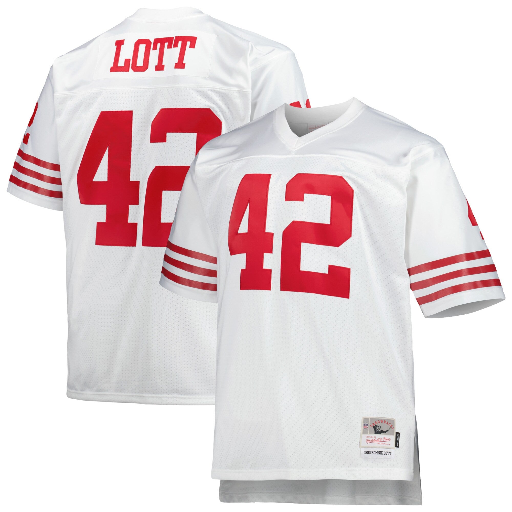 Ronnie Lott San Francisco 49ers white jersey