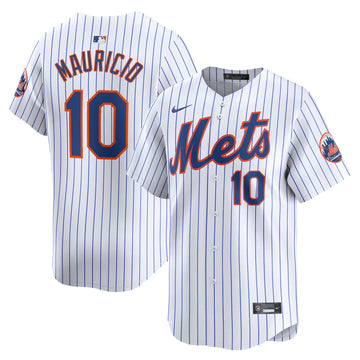 Ronny Mauricio New York Mets white Limited jersey