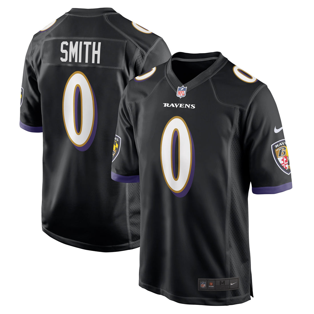Roquan Smith Baltimore Ravens black jersey