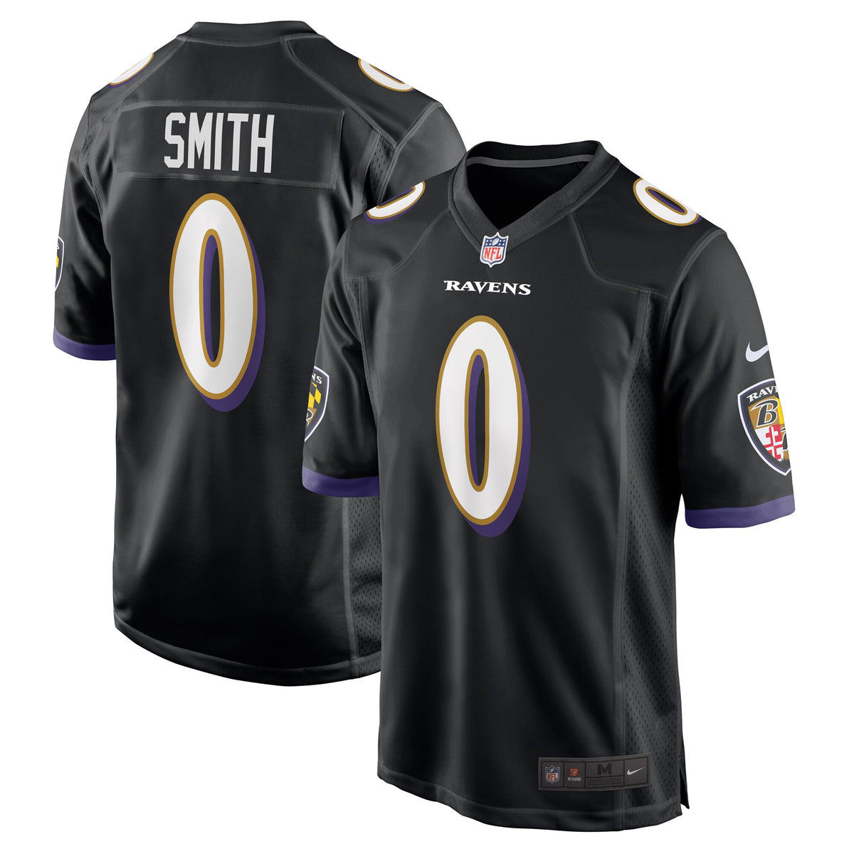Roquan Smith Baltimore Ravens black jersey
