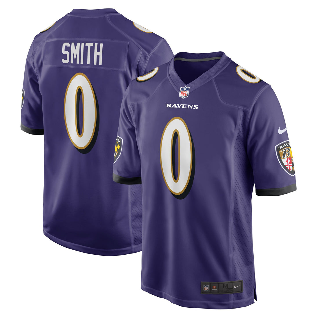Roquan Smith Baltimore Ravens purple jersey