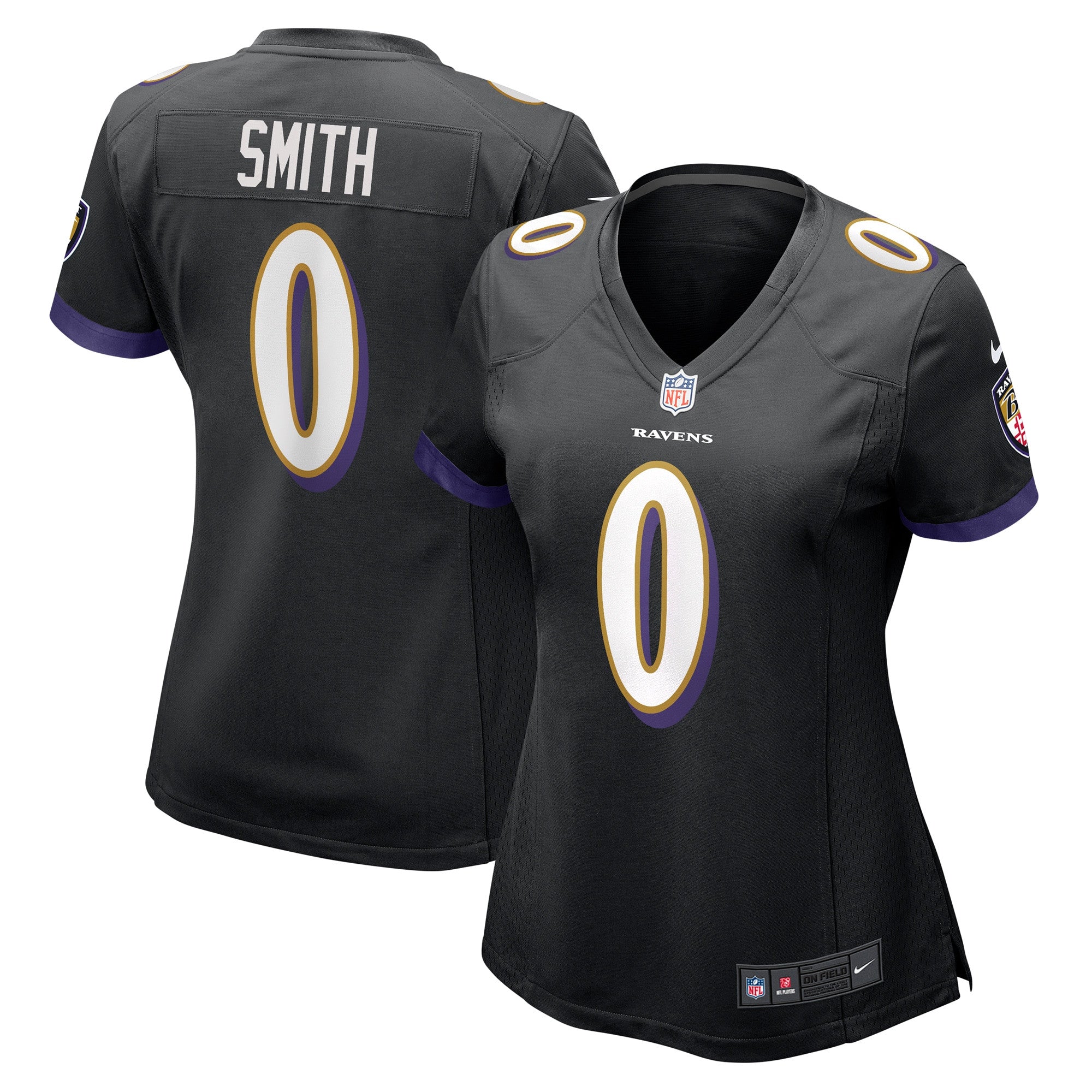 Roquan Smith Baltimore Ravens black jersey