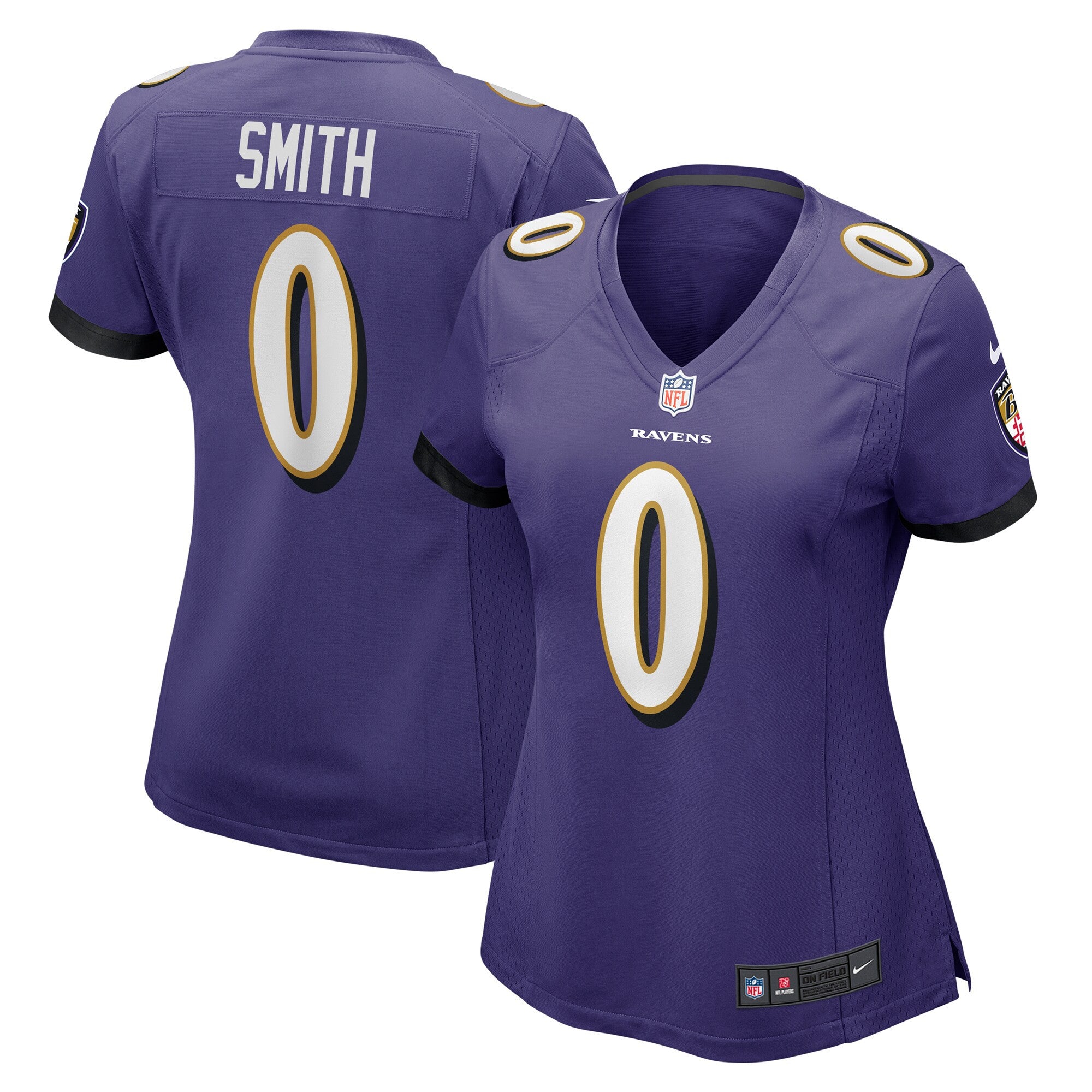 Roquan Smith Baltimore Ravens purple jersey