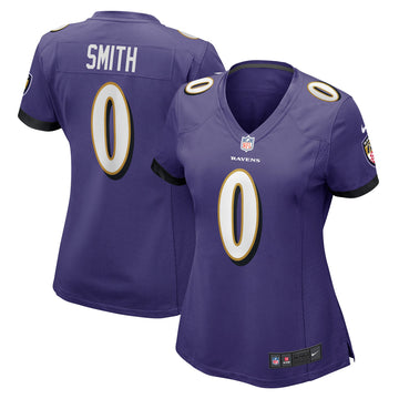 Roquan Smith Baltimore Ravens purple jersey
