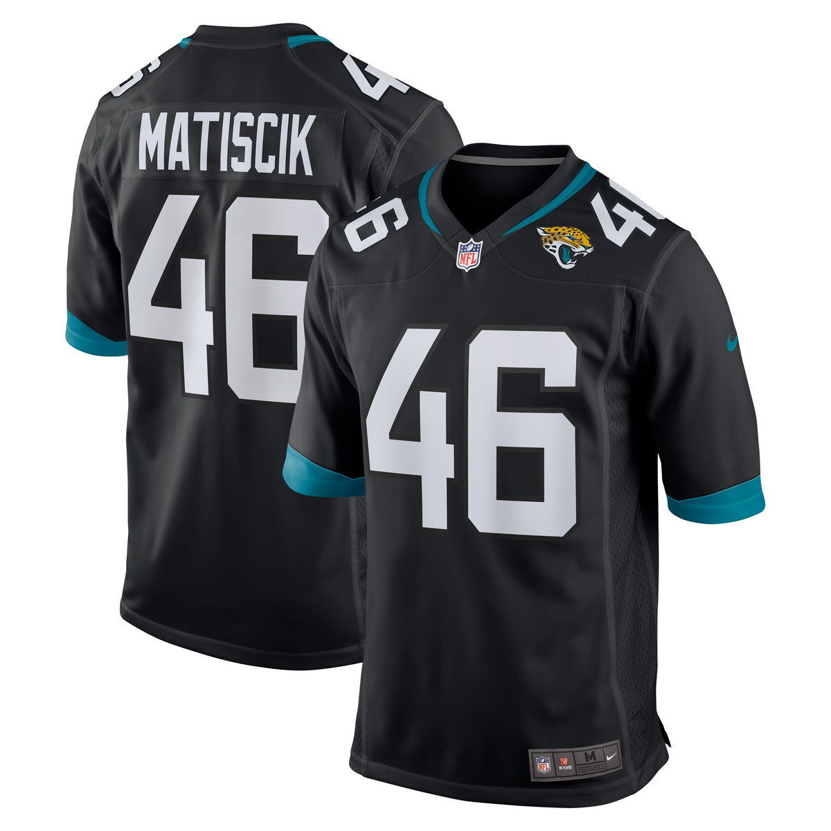 Ross Matiscik Jacksonville Jaguars black jersey