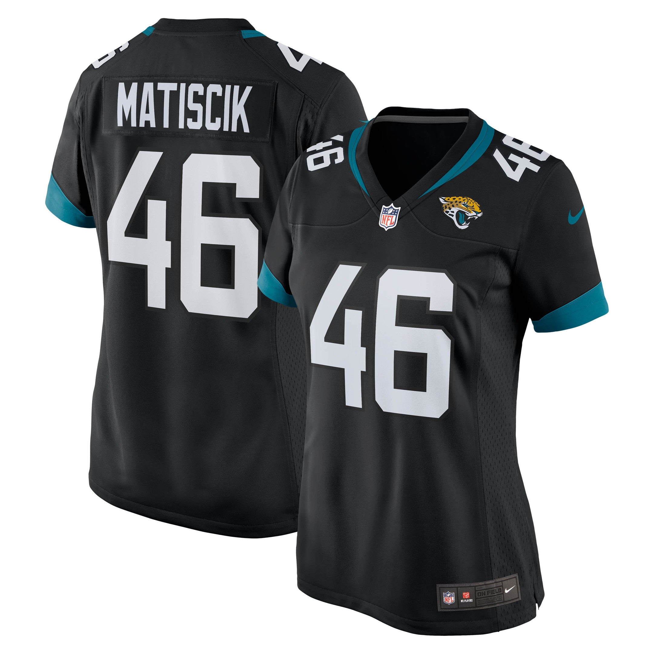 Ross Matiscik Jacksonville Jaguars black jersey