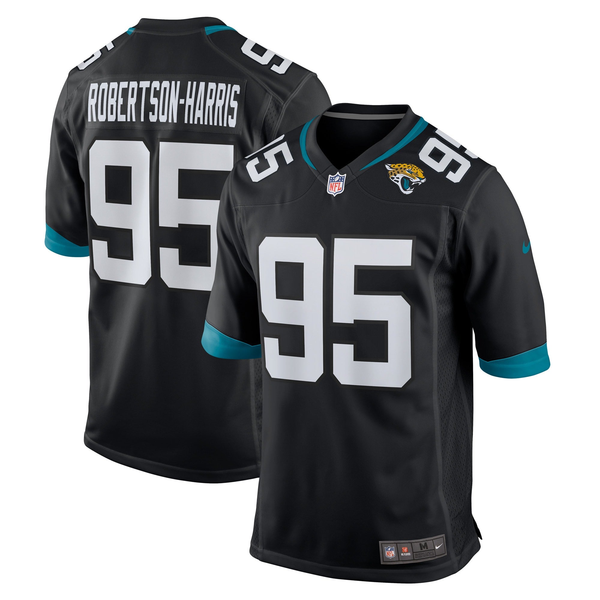 Roy Robertson-harris Jacksonville Jaguars black jersey