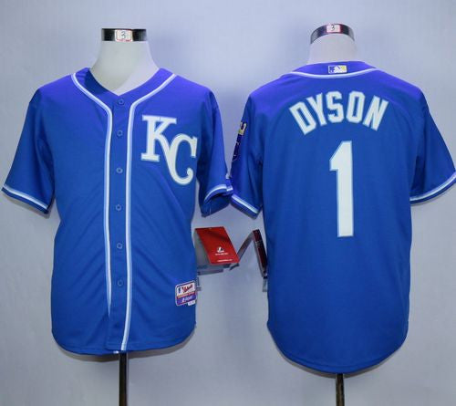Jarrod Dyson Kansas City Royals blue Alternate jersey