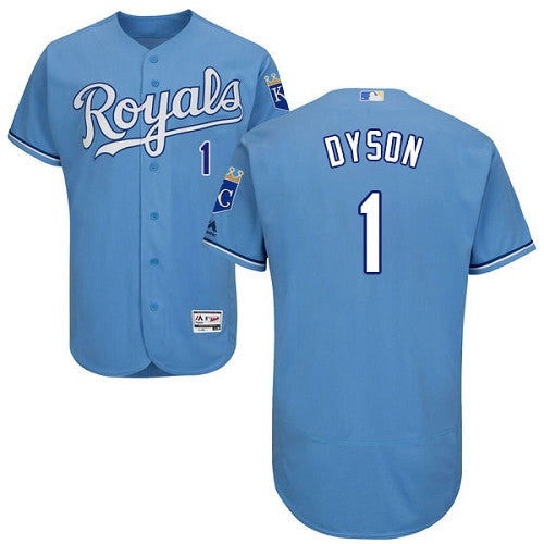 Jarrod Dyson Kansas City Royals blue jersey