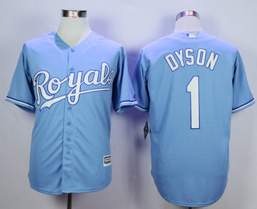 Jarrod Dyson Kansas City Royals blue jersey
