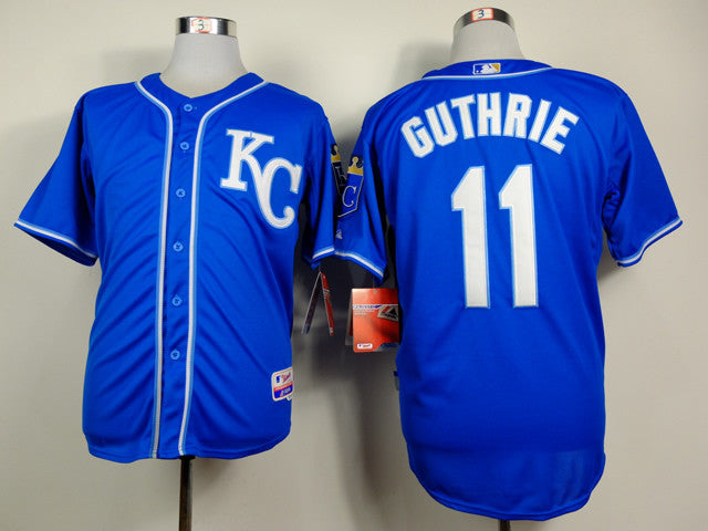 Guthrie Kansas City Royals blue jersey