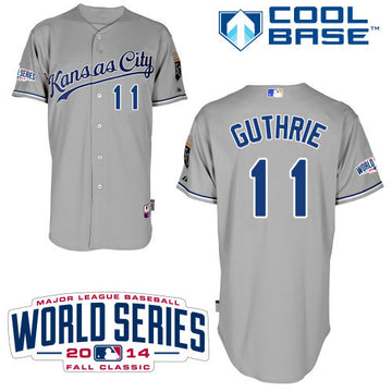 Guthrie Kansas City Royals grey jersey
