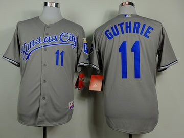 Guthrie Kansas City Royals grey jersey