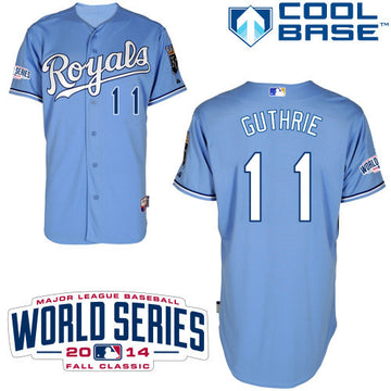 Guthrie Kansas City Royals blue jersey