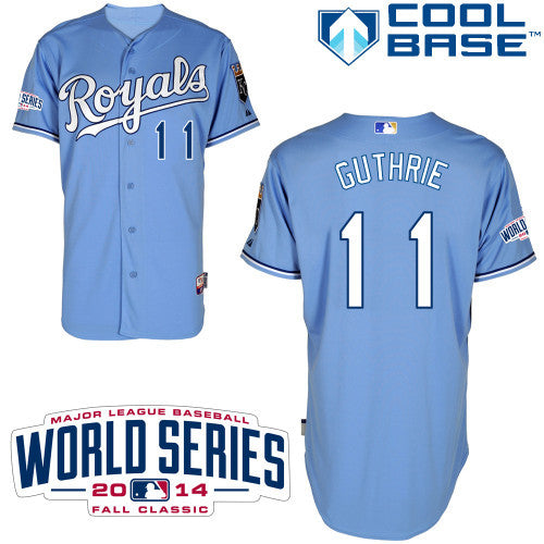 Guthrie Kansas City Royals blue jersey