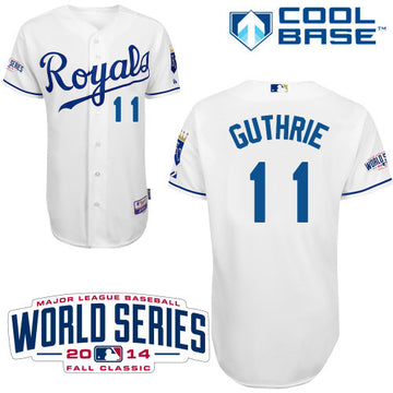 Guthrie Kansas City Royals white jersey