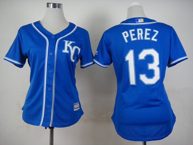 Perez Kansas City Royals blue jersey