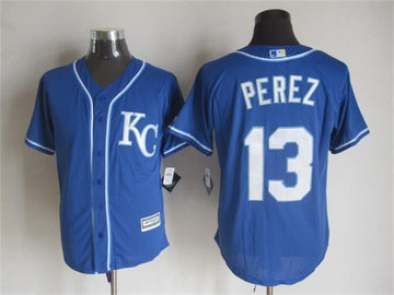 Salvador Kansas City Royals blue jersey