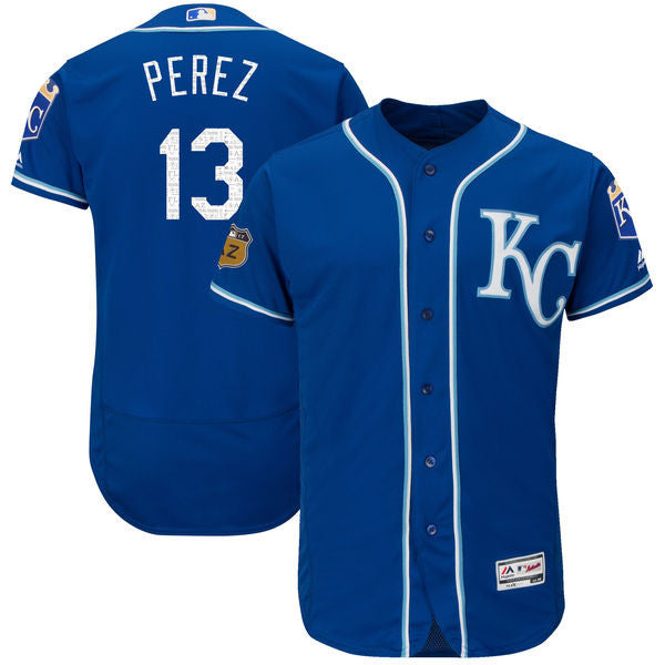 Salvador Perez Kansas City Royals royal jersey