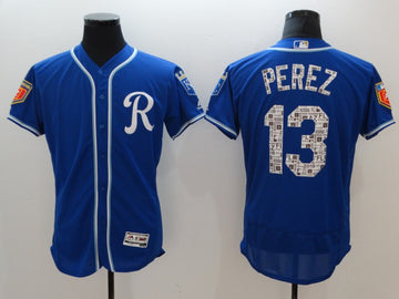 Salvador Perez Kansas City Royals royal jersey