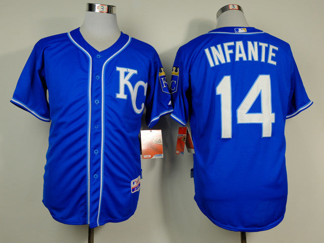 Infante Kansas City Royals blue Alternate jersey