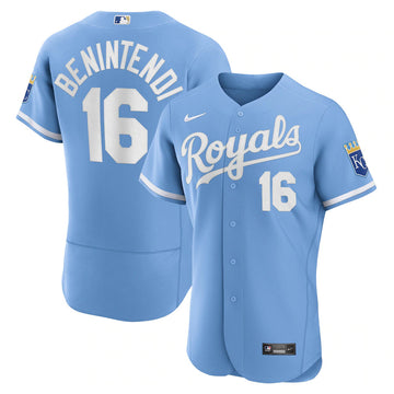 Andrew Benintendi Kansas City Royals blue Alternate jersey