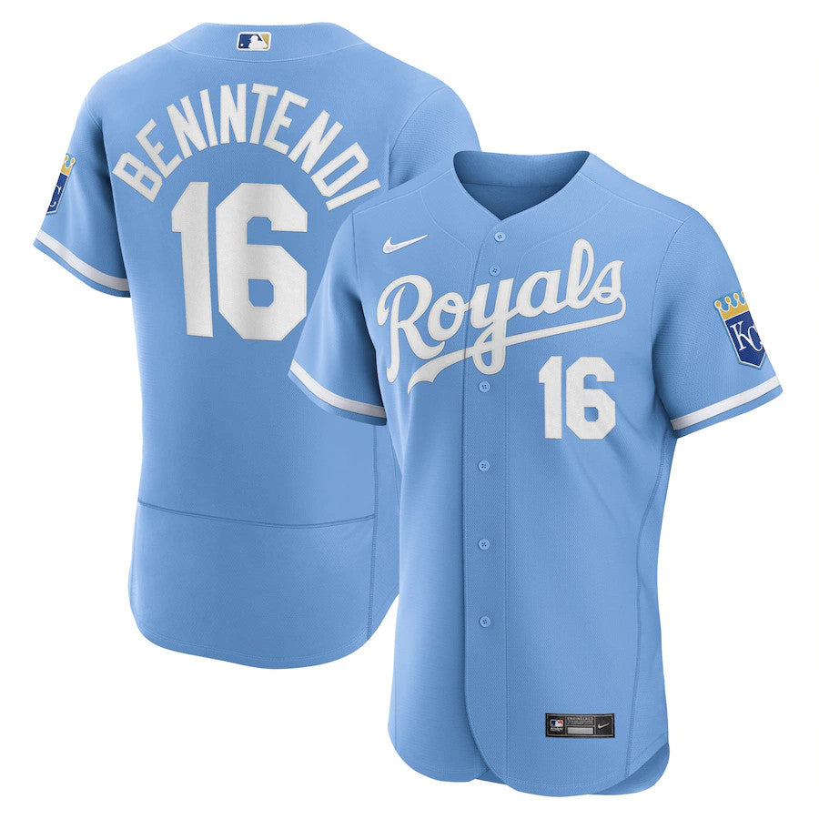 Andrew Benintendi Kansas City Royals blue Alternate jersey