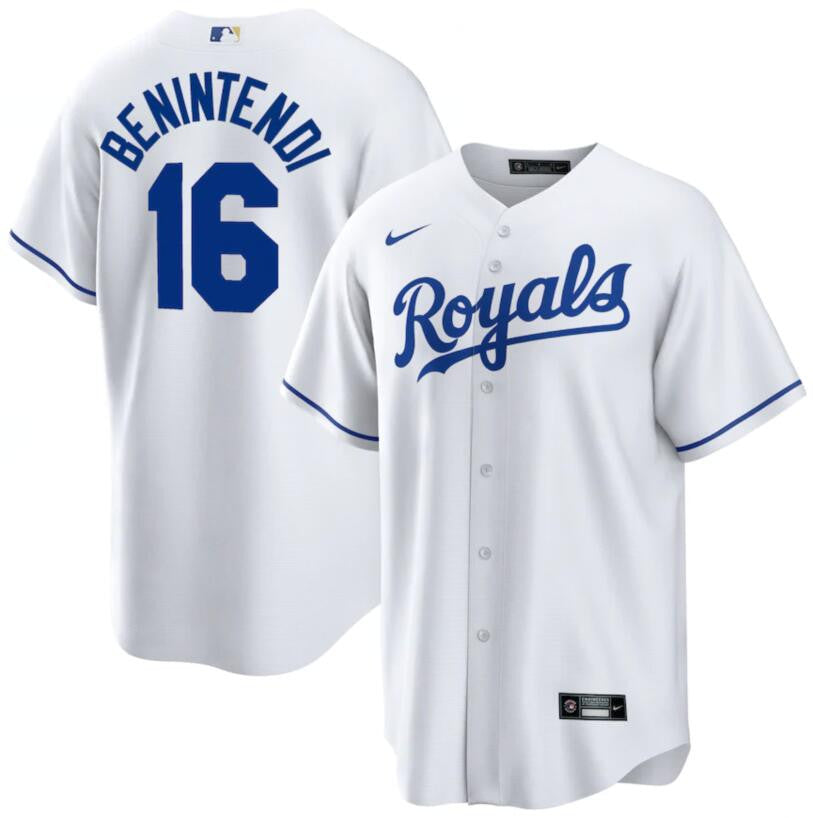 Andrew Benintendi Kansas City Royals white jersey