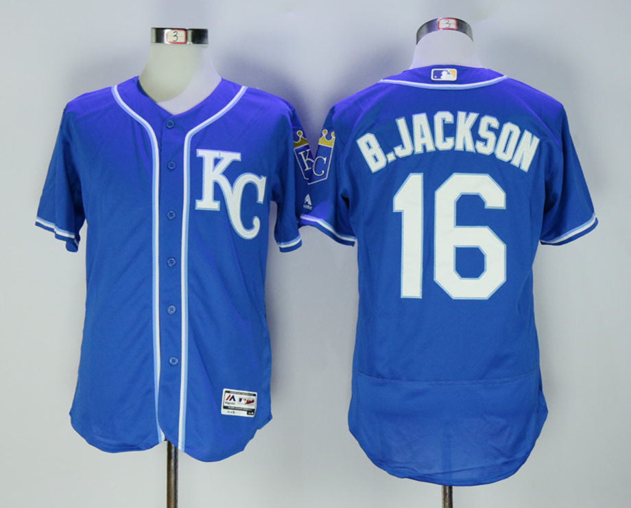 Bo Jackson Kansas City Royals blue jersey