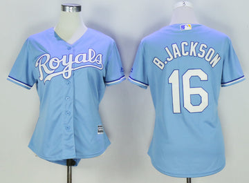 Bo Jackson Kansas City Royals blue jersey